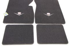 Skyddsmattor, Textil med logo