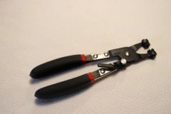 Verktyg för slangklämmor