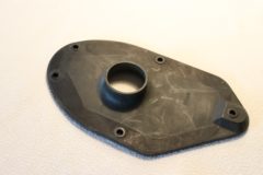 Tankrörstätning, mot bagagegolv