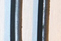 Vertikala ventilationsrutelister 1957-58 Ford & Edsel