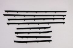 Skraplistsats, inkl. clips