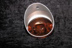 Parkljusglas, vänster orange