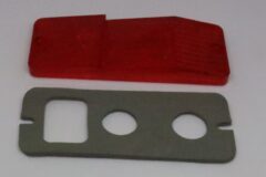 Sidomarkeringsglas  vänster bak 1970 Dodge