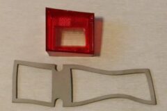 Backljusglas vänster 1968 Valiant