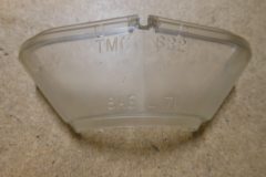 Glas för nummerskyltsbelysning