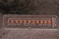 Kilometerskala 1960-61 Buick