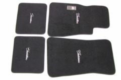 Skyddsmattor, Textil med logo