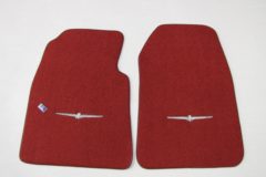 Skyddsmattor, Textil med logo