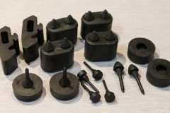 Anslagsgummi, Färdig sats till hela bilen