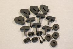 Anslagsgummi, Färdig sats till hela bilen