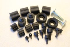 Anslagsgummi, Färdig sats till hela bilen