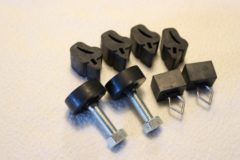 Komplett sats med anslagsgummi huv