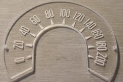 Kilometerskala 1955-56 Chrysler & Imperial