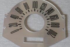 Kilometerskala 1966 Mercury  (silver)