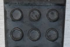 Pedalgummi för park-broms 1962-65 Mopar