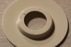 Bricka bakom handtag & vev