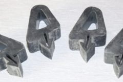 Anslagsgummi för huv/skärm, färdig sats 1963-64 Chevrolet