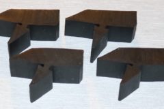 Anslagsgummi för huv/skärm, färdig sats 1971-72 GM