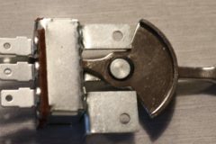 Strömbrytare fläktmotor