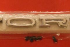 Bokstäver "Ford" 1964 Fairlane 1965-66 Mustang