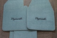 Skyddsmattor, Textil med logo