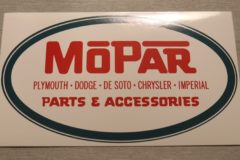Logo Dekal 1954-58 Mopar