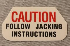 Jack Base Dekal Mopar 1962-69