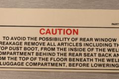 Conv. Top Dekal Mopar 1968