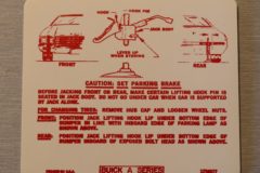 Jack Instruction Dekal Skylark, GS, Special 1970