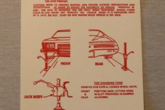 Jack Instruction Dekal 1973 Riviera