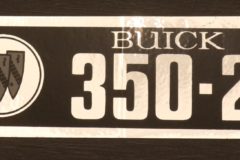 Ventilkåps Dekal Buick 350-2V 1968-74