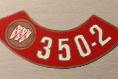 Luftrenar Dekal Buick 350-2V 1968-74