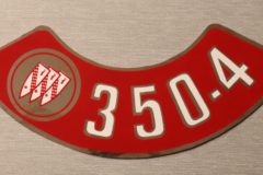 Luftrenar Dekal 1968-74 Buick