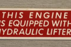 Ventilkåps Dekal Buick 1948-83