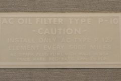 Oljefilter Dekal 1949-50 Buick