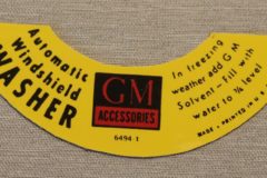 GM W/W Automatic Dekal 1953-58 Buick