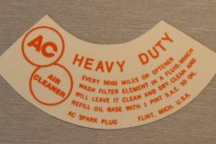 Luftrenar Dekal 1956 Buick