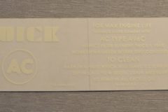 Service Instruction Dekal Buick Wildcat 445 1959-63