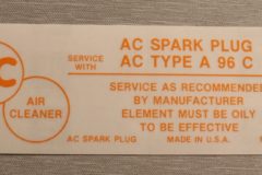 Luftrenar Dekal 1961-64 Cadillac