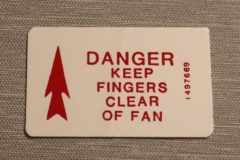 Caution Fan Dekal 1970 Cadillac