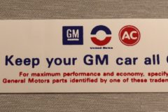 Luftrenar Dekal 1971 Cadillac