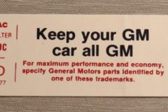 Luftrenar Dekal 1973 Cadillac