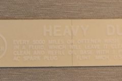 Luftrenar Dekal Oldsmobile 1953