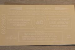 Luftrenar Dekal Oldsmobile 1965-67