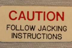 Jack caution Dekal Oldsmobile1965-67