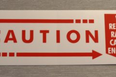 Caution Fan Dekal Pontiac 1962-63 & Grand Prix 1964