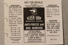 Pontiac Kleer-View Dekal Pontiac 1962-67