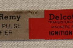 Transistor Amplifier Dekal Pontiac, GTO 1963-66