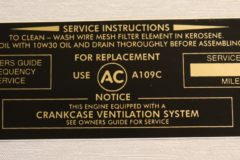 Luftrenar Dekal 1964 Pontiac