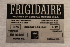 Air Conddition Dekal Pontiac 1964-65